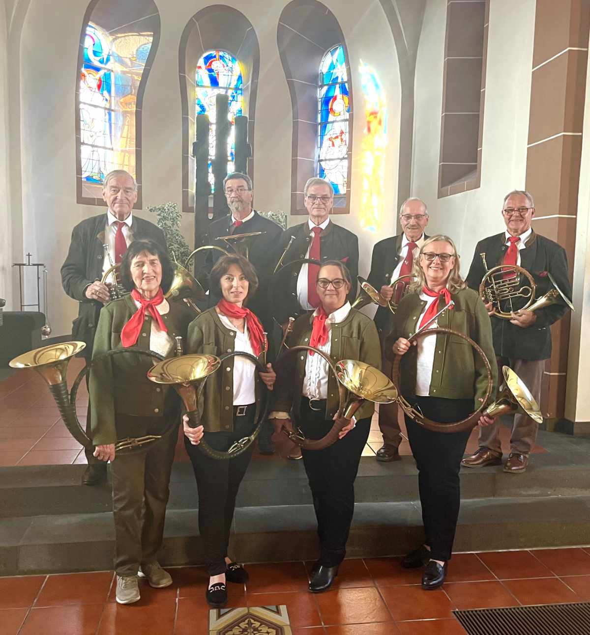 Hubertusmmesse in Hausen